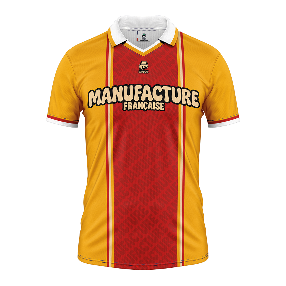 Maillot Manufacture face jaune #color_jaune