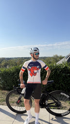 MAILLOT FRANCAIS X VACHE QUI RIT - CYCLISME