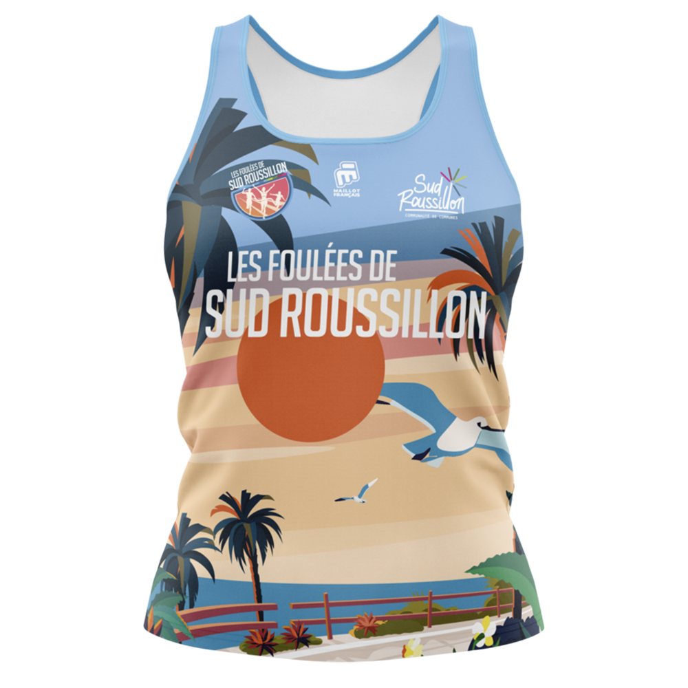 DEBARDEUR FEMME - LES FOULÉES DE SUD ROUSSILLON