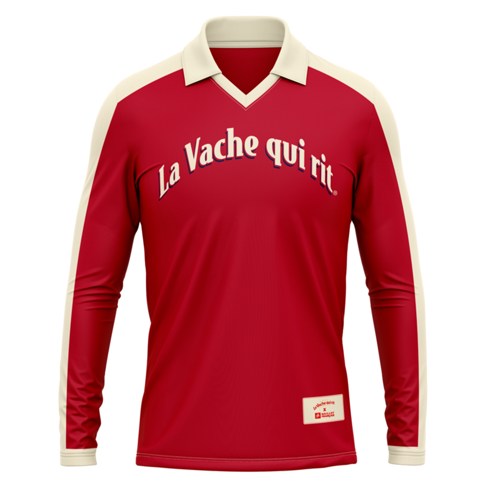 MAILLOT FRANCAIS X VACHE QUI RIT - MANCHES LONGUES