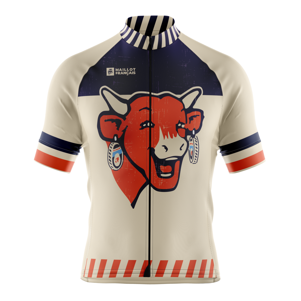 MAILLOT FRANCAIS X VACHE QUI RIT - CYCLISME
