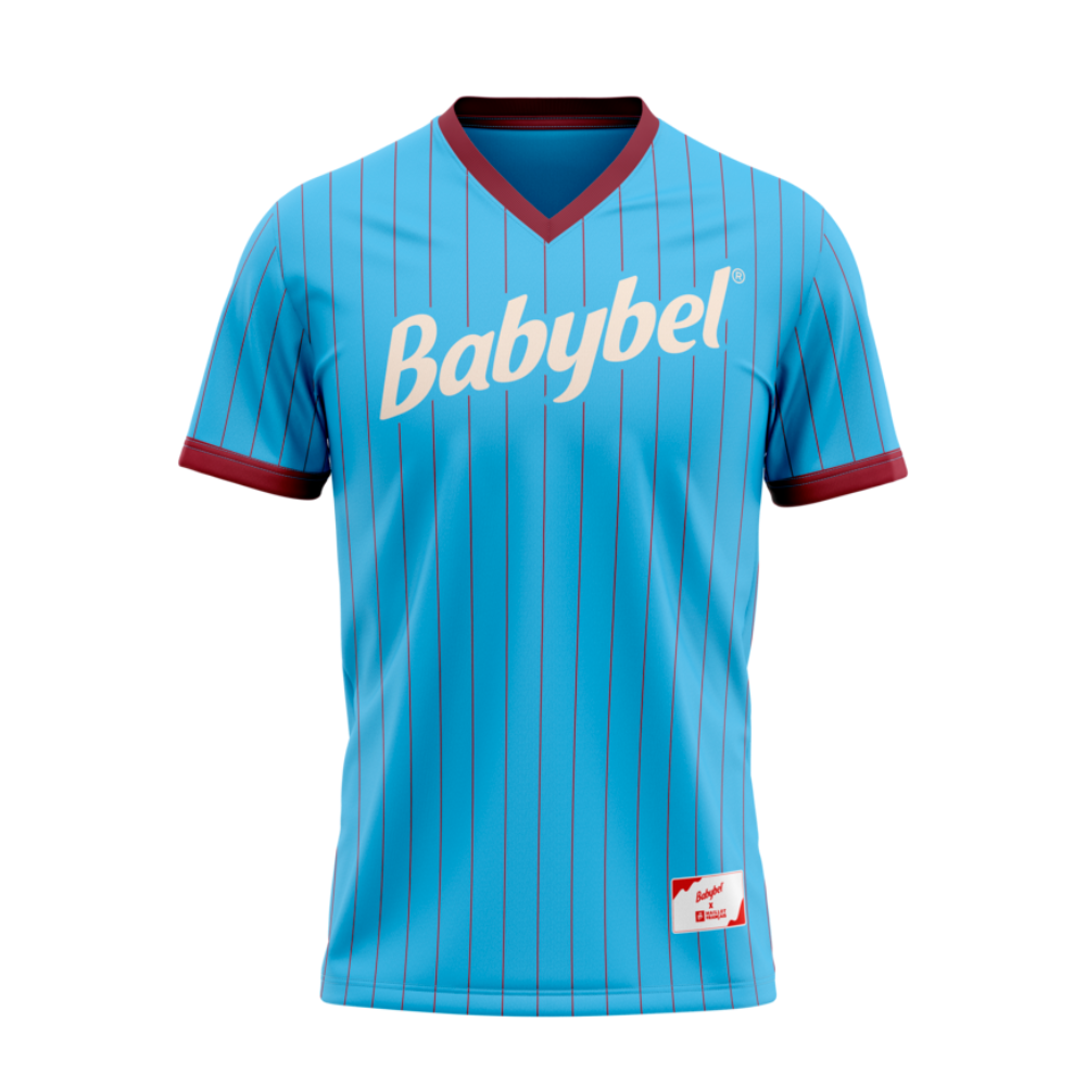 MAILLOT FRANCAIS X BABYBEL - BLEU CLAIR
