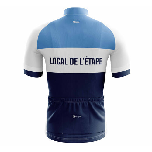 MAILLOT DE CYCLISME - BLEU
